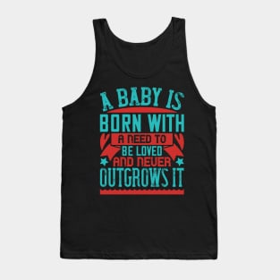 Pregnancy Announcement New Dad or Mom Baby Reveal 2021 Tank Top